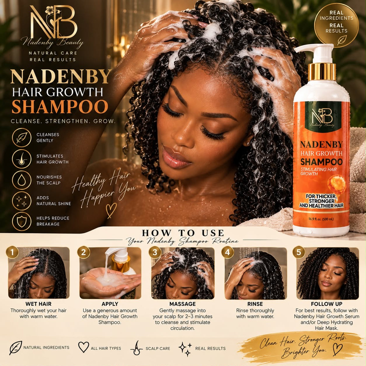 Nadenby Hair Growth & Hydrating Set