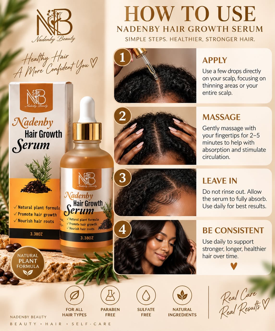 Nadenby Hair Growth Serum
