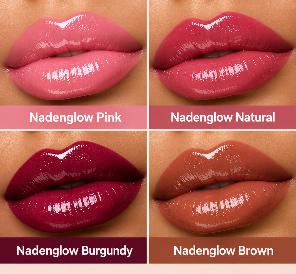 Nadenglow High-Shine Lip Gloss Set