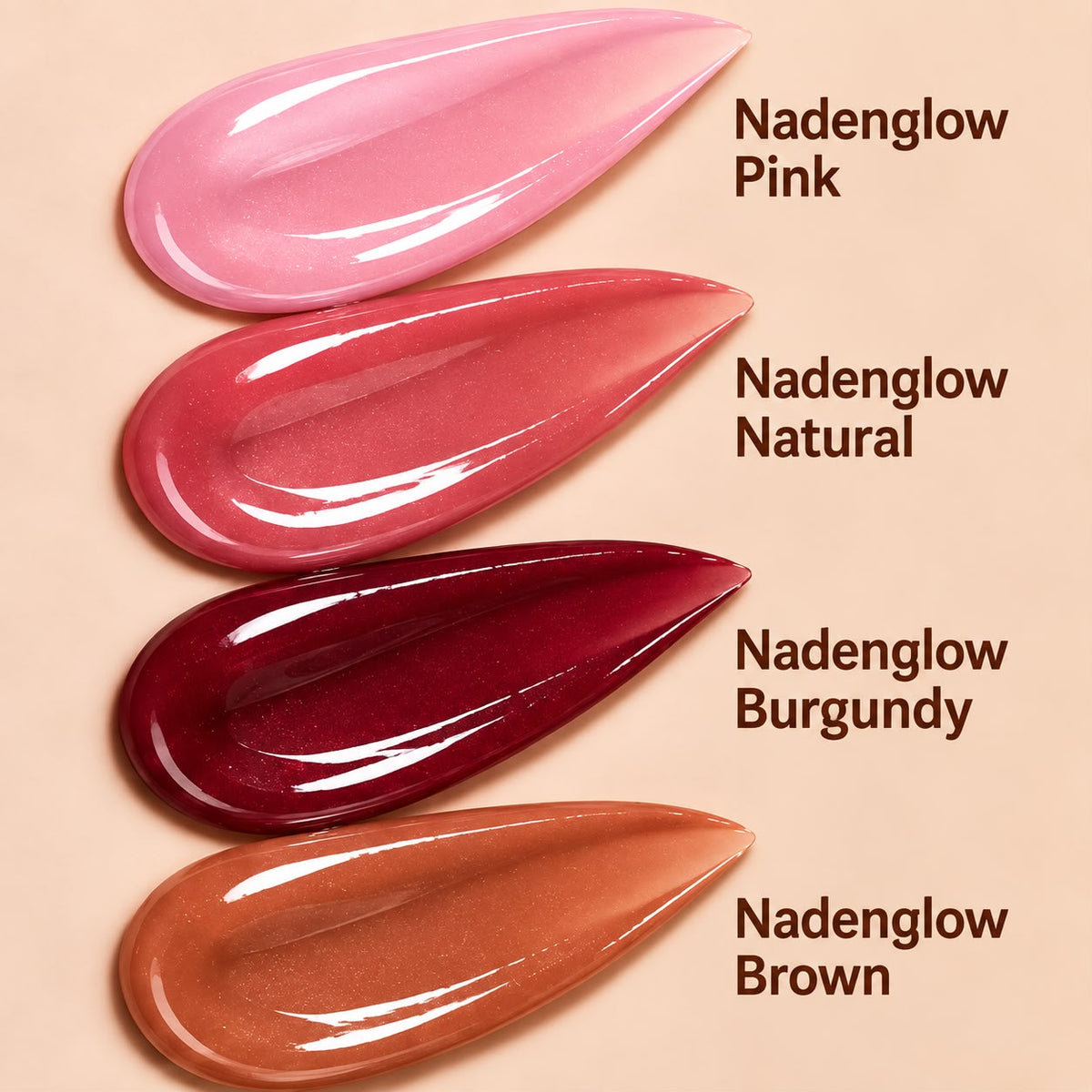 Nadenglow High-Shine Lip Gloss Set